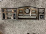 1980-1985 Cadillac Eldorado Wood Grain Cluster Column Trim Bezel & Air Vents. Fixed Price $100.00.