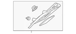 Genuine Gm Light Titanium Driver Side Body Window Rear Garnish Molding 2097. Fixed Price $42.30.