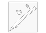 Genuine Kia Windshield Pillar Trim 85810-l3000wk. Fixed Price $142.29.