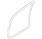 Genuine Nissan Weather-strip On Body 76922-6jf0a. Fixed Price $163.30.