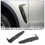 For Bmw X6 F16 2015-2017 Real Carbon Front Side Air Fender Vent Fins Cover Trim. Fixed Price $106.64.