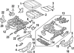 Genuine Ford Seat Trim Panel N1pz-7862187-la. Fixed Price $109.75.