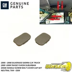 1995 - 1999 Silverado Sierra A Pillar Roof Grab Handle Bolt Cover Cap Set Tan. Fixed Price $15.74.