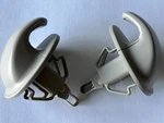 1999-2006 Chevy Silverado Suburban Gmc Sierra Yukon Rear Coat Hook Set Of 2 Tan. Fixed Price $39.99.