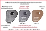 1998-2001 Dodge Ram Interior Fuse Box Cover Dash Trim Panel Agate Oem 99 00. Fixed Price $30.35.