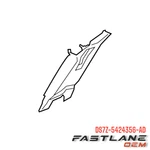 2013-2016 Ford Fusion Right Pillar Trim New Oem Ds7z-5424356-ad. Fixed Price $22.05.