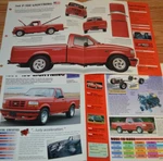1993 Ford F150 Svt Lightning Original Poster Brochure Specs Info 93 Truck Red. Fixed Price $19.99.