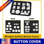 Chrome Door Window Switch Button Cover Sticker For Mercedes-benz 2014-19 Cla250. Fixed Price $13.29.