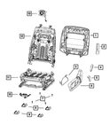 Genuine Mopar Seat Adjuster Shield 1uw21dx9ac. Fixed Price $75.40.