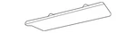 Genuine Audi Interior Quarter Panel Trim 89a-853-377-5fq. Fixed Price $85.92.