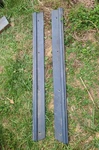 1989 Nissan D21 Hardbody Pickup Truck Blue Door Sill Scuff Kick Plates Pair L+r. Fixed Price $99.99.