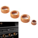 4x Console Ac Climate Control Knob Ring Cover For Honda Civic 11th 2022+ Orange. Fixed Price $12.38.
