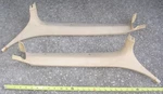 1973 Chrysler Imperial Interior Windshield Trim A Pillar Panel Pair Used Orig 73. Fixed Price $95.00.
