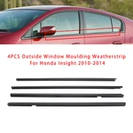 4pcs Outside Window Moulding Weatherstrip For Honda Insight 2010-2014 2013 2012. Fixed Price $54.82.