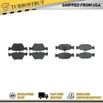 2 Front Rear Brake Pads Set For 1997 1999-2002 Jaguar Xk8 4.0l. Fixed Price $94.00.