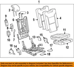 Gm Oem 15-20 Escalade Esv Seats Tracks Third Row Seats-track End Cover 23136916. Fixed Price $34.37.