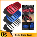 Universal Non-slip Automatic Car Gas Brake Foot Pedal Pad Cover Red/silver/blue. Fixed Price $11.39.