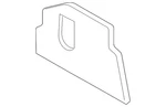 Genuine Audi Sound Absorber 000-863-890-a. Fixed Price $20.15.