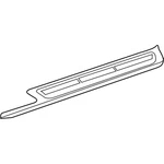 Genuine Mercedes-benz Oe Cover Rail 172-680-06-35-9051. Fixed Price $160.91.