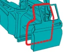 Brothers Trucks Dfs82up Door Weatherstrip - Upper Pair. Fixed Price $25.25.