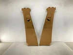 11-18 Porsche Cayenne Interior Center Left & Right B-pillar Trim Pair Oem Cm. Fixed Price $139.99.