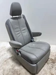 Rear Seat 2nd Row Left Two Tone Gray La14 Leather Toyota Sienna 11 12 13 14. Fixed Price $550.00.