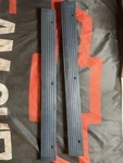 88-98 Chevy Gmc Obs Truck Door Entry Sill Scuff Plates Blue 2pc Rocker Trim Gm. Fixed Price $40.00.