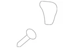 Genuine Volkswagen Cover 5g0-837-097-a-9b9. Fixed Price $10.91.