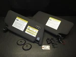 2011-15 Ford Explorer Oem Black Cloth Sun Visor Set W/ Garage Door Opener *nice*. Fixed Price $149.99.