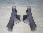 11-16 Bmw F10 550ix Rear Left & Right Door Sill Scuff Trim Cover Black Set Oem. Fixed Price $54.64.