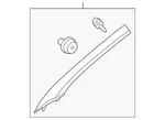 Genuine Hyundai Windshield Pillar Trim 85820-c2000-ttx. Fixed Price $109.39.