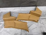 1990-1993 Mazda Miata B Pillar Plastic Trim Cover Set Tan 90-93. Fixed Price $78.99.
