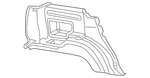 Genuine Ford Interior Quarter Panel Trim 3l2z-7831012-bac. Fixed Price $17.52.