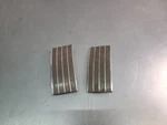 1939 Chevy Front Dash Radio Blank-off Delete Filler Plate Pair, Lh/rh - Oem. Fixed Price $149.95.