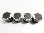 Jeep Jk Wrangler Oem Set Of 4 Silver Trim Heater Dash Ac Vents 2011-2017. Fixed Price $84.99.