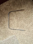 1958 1959 1960 Corvette Lower Dash Console Chrome Trim. Fixed Price $25.00.
