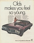 1967 Oldsmobile Delmont 88 Olds Makes You Feel So Young Vintage Advertisement. Fixed Price $8.95.