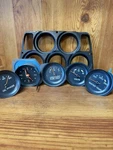 1977 Chevrolet Corvette Center Console Gauge Cluster Oil Battery Water Clock Gas. Fixed Price $95.00.