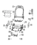 Genuine Mopar Seat Track Cover 6rf52dx9aa. Fixed Price $7.11.