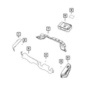 Genuine Mopar Side Trim Panel 6rx92tx7ad. Fixed Price $45.60.