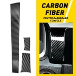 Inner Carbon Fiber Center Dashboard Console Cover Trim For Honda Civic 2016-2020. Fixed Price $18.99.