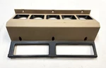 Jeep Yj Center Bezel Cluster Dash Trim 87-95 Wrangler Light Tan Sand Free Ship!. Fixed Price $65.00.