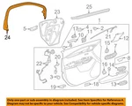 Gm Oem 17-23 Xt5 Front Door Interior Trim-upper Trim 84075354. Fixed Price $115.30.