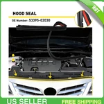 For 2007-2013 Toyota Corolla Rubber Front Engine Hood Sealing Strip Accessories. Fixed Price $15.19.
