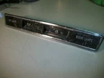 1969-1971 Corvette C2 Fiber Optic Tail Light Console Trim Plate Used Original. Fixed Price $30.00.